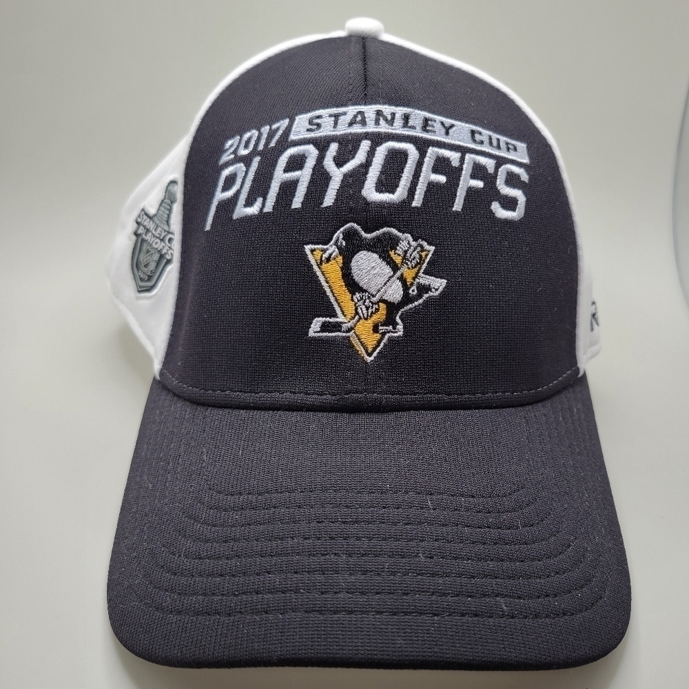 PIttsburgh Penquins Stanley Cup 2017 playoffs ball cap hat.  Reebok